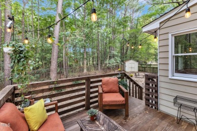 This charming, well-maintained home at the end of a cul-de-sac on Hedingham Golf and Athletic Club in North Carolina - for sale on GolfHomes.com, golf home, golf lot