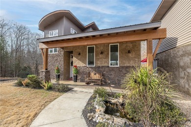 Stunning contemporary home on golf course with panoramic views on The Trail At Chickasaw Pointe in South Carolina - for sale on GolfHomes.com, golf home, golf lot