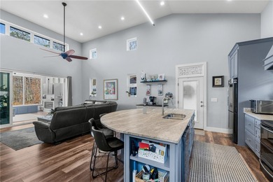 Stunning contemporary home on golf course with panoramic views on The Trail At Chickasaw Pointe in South Carolina - for sale on GolfHomes.com, golf home, golf lot