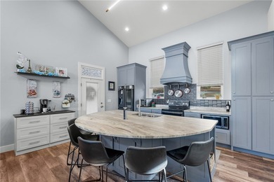 Stunning contemporary home on golf course with panoramic views on The Trail At Chickasaw Pointe in South Carolina - for sale on GolfHomes.com, golf home, golf lot