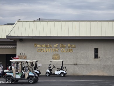 Located in the popular Fountain of the Sun 55+ community, this on Fountain of the Sun Country Club in Arizona - for sale on GolfHomes.com, golf home, golf lot