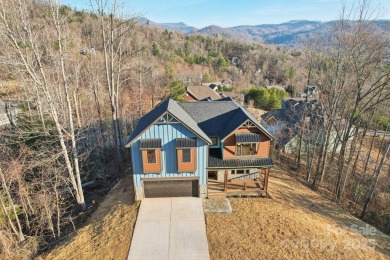 Million-dollar views await in this brand-new, custom-built home on Reems Creek Golf Club in North Carolina - for sale on GolfHomes.com, golf home, golf lot