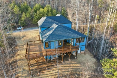 Million-dollar views await in this brand-new, custom-built home on Reems Creek Golf Club in North Carolina - for sale on GolfHomes.com, golf home, golf lot