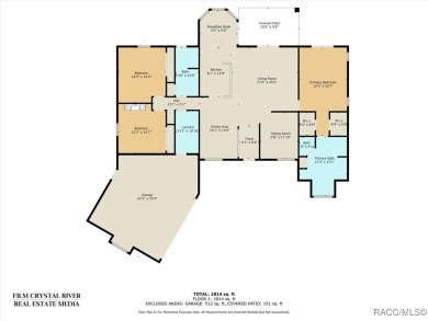 Welcome to this beautiful and spacious 3-bedroom, 2-bath home on Sugarmill Woods Golf and Country Club in Florida - for sale on GolfHomes.com, golf home, golf lot