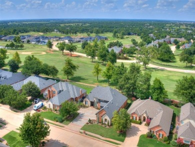 ENJOY THE VIEW OF THE GOLF COURSE FROM THE FIFTEENTH FAIRWAY! on Oak Tree National Golf and Country Club in Oklahoma - for sale on GolfHomes.com, golf home, golf lot