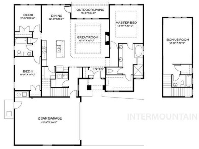 The Maple by Tresidio Homes. This highly desirable plan features on Falcon Crest Golf Club in Idaho - for sale on GolfHomes.com, golf home, golf lot