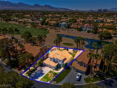 Enjoy expansive golf course views from bright, sun-filled on Canyon Gate Country Club in Nevada - for sale on GolfHomes.com, golf home, golf lot