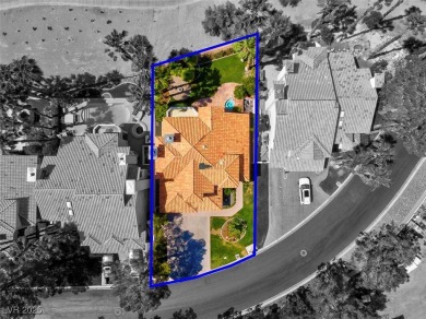 Enjoy expansive golf course views from bright, sun-filled on Canyon Gate Country Club in Nevada - for sale on GolfHomes.com, golf home, golf lot