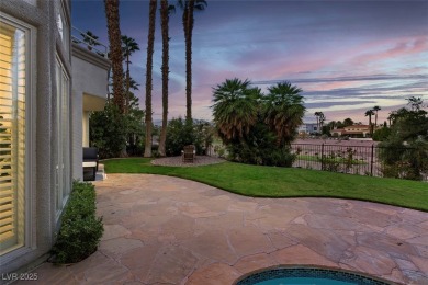Enjoy expansive golf course views from bright, sun-filled on Canyon Gate Country Club in Nevada - for sale on GolfHomes.com, golf home, golf lot