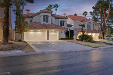 Enjoy expansive golf course views from bright, sun-filled on Canyon Gate Country Club in Nevada - for sale on GolfHomes.com, golf home, golf lot