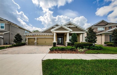 Stunning Biscayne Model in the Gated Woodlands at Longleaf on Seven Springs Golf and Country Club in Florida - for sale on GolfHomes.com, golf home, golf lot