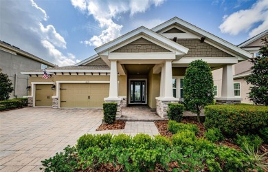 Stunning Biscayne Model in the Gated Woodlands at Longleaf on Seven Springs Golf and Country Club in Florida - for sale on GolfHomes.com, golf home, golf lot