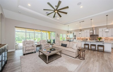 Stunning Biscayne Model in the Gated Woodlands at Longleaf on Seven Springs Golf and Country Club in Florida - for sale on GolfHomes.com, golf home, golf lot