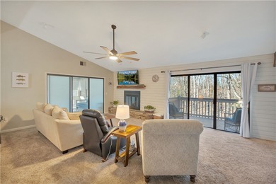 Start enjoying Lake Life from this MOSTLY FURNISHED KEOWEE KEY on Keowee Key Golf and Country Club in South Carolina - for sale on GolfHomes.com, golf home, golf lot