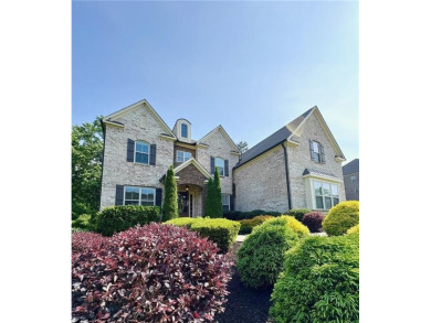 Must see, stunning custom home cradled in the sought after gated on Manor Golf and Country Club in Georgia - for sale on GolfHomes.com, golf home, golf lot