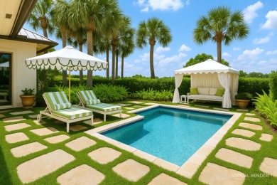 The home of an acclaimed interior designer, this impeccably on The Loxahatchee Club in Florida - for sale on GolfHomes.com, golf home, golf lot