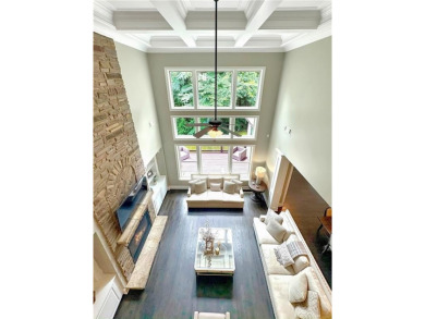 Must see, stunning custom home cradled in the sought after gated on Manor Golf and Country Club in Georgia - for sale on GolfHomes.com, golf home, golf lot