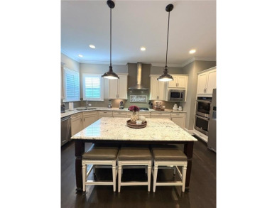 Must see, stunning custom home cradled in the sought after gated on Manor Golf and Country Club in Georgia - for sale on GolfHomes.com, golf home, golf lot