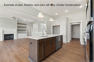 Discover the exceptional CALLEIGH I Building Plan by Discovery on Champions Pointe Golf Course in Indiana - for sale on GolfHomes.com, golf home, golf lot
