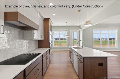 Discover the exceptional CALLEIGH I Building Plan by Discovery on Champions Pointe Golf Course in Indiana - for sale on GolfHomes.com, golf home, golf lot
