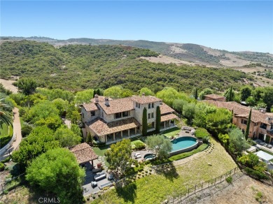 Situated at the highest point in exclusive Shady Canyon, this on Shady Canyon Golf Club in California - for sale on GolfHomes.com, golf home, golf lot