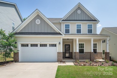 Welcome to Tillery Tradition! This beautiful 2019-built 2-story on The Tillery Tradition Country Club in North Carolina - for sale on GolfHomes.com, golf home, golf lot