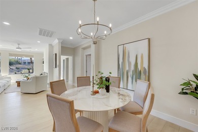 Gorgeous single story home nestled in Summerlins' best guard on Siena Golf Club in Nevada - for sale on GolfHomes.com, golf home, golf lot