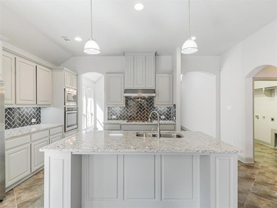 LOVELY LIGHT & BRIGHT! ... This open 1 LEVEL Living plus Bonus on The Tribute At the Colony in Texas - for sale on GolfHomes.com, golf home, golf lot