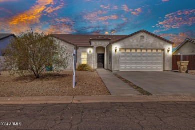 This stunning home is a meticulously maintained 4 bedroom, 2 on Arizona City Golf Club in Arizona - for sale on GolfHomes.com, golf home, golf lot