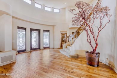 Exceptional estate offering refined desert luxury in guard-gated on Troon Country Club in Arizona - for sale on GolfHomes.com, golf home, golf lot