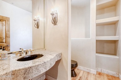 Exceptional estate offering refined desert luxury in guard-gated on Troon Country Club in Arizona - for sale on GolfHomes.com, golf home, golf lot