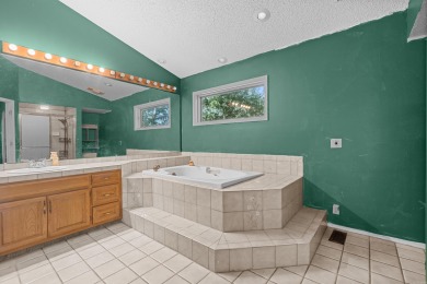 Private walkway to Cortez Clubhouse from this beautiful home on Cortez Golf Course in Arkansas - for sale on GolfHomes.com, golf home, golf lot