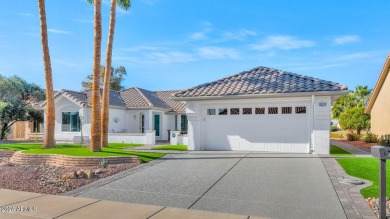 Golf course home with sweeping west views of the Echo Mesa 14th on Echo Mesa Golf Course in Arizona - for sale on GolfHomes.com, golf home, golf lot