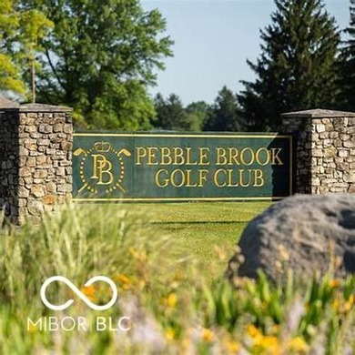 This darling ranch home is located in a wonderful public golf on Pebble Brook Golf Course - North in Indiana - for sale on GolfHomes.com, golf home, golf lot
