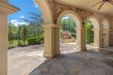 Magnificent Tuscan-inspired, custom-built home nestled on a on Blessings Golf Club in Arkansas - for sale on GolfHomes.com, golf home, golf lot