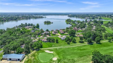 Golf course lot with great views of the 18th green, with some on Lake Kiowa Golf Course in Texas - for sale on GolfHomes.com, golf home, golf lot