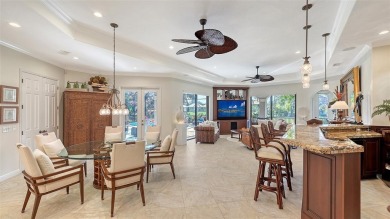 Bathed in natural light, with highly sought after southern lanai on The Oaks Club in Florida - for sale on GolfHomes.com, golf home, golf lot