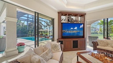 Bathed in natural light, with highly sought after southern lanai on The Oaks Club in Florida - for sale on GolfHomes.com, golf home, golf lot