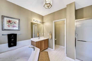 Life feels so good at 207 Hermit Thrush, Pinecrest Lake Golf & on Pinecrest Lake Golf and Country Club in Pennsylvania - for sale on GolfHomes.com, golf home, golf lot