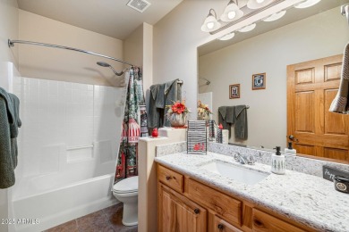 Escape to The Retreat at Bison Crossing, fairway cabin, where on Bison Golf and Country Club in Arizona - for sale on GolfHomes.com, golf home, golf lot