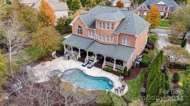 Welcome to a luxurious haven in the coveted Skybrook Golf Course on Skybrook Golf Club in North Carolina - for sale on GolfHomes.com, golf home, golf lot