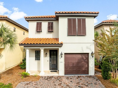 Welcome to this exquisite Mediterranean home in the Villa Lago on Sandestin Golf and Beach Resort - Raven in Florida - for sale on GolfHomes.com, golf home, golf lot