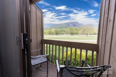 Fully furnished 2 bed/2 bath end-unit condo with sweeping views on Rumbling Bald Resort on Lake Lure in North Carolina - for sale on GolfHomes.com, golf home, golf lot