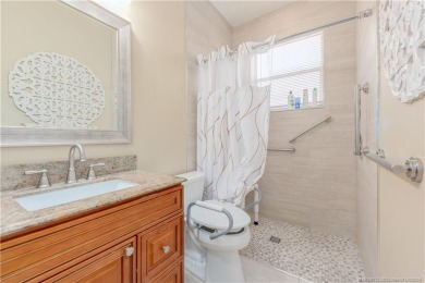Beautiful 3 bedrooms, 2 bathrooms and an oversized 2 car garage on Santa Lucia River Club in Florida - for sale on GolfHomes.com, golf home, golf lot