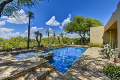 Southwest Contemporary gem, meticulously crafted by La Blonde on Troon North Golf Club  in Arizona - for sale on GolfHomes.com, golf home, golf lot