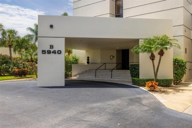 Lush tropical and water views await from this 12th floor condo on Pasadena Yacht and Country Club in Florida - for sale on GolfHomes.com, golf home, golf lot