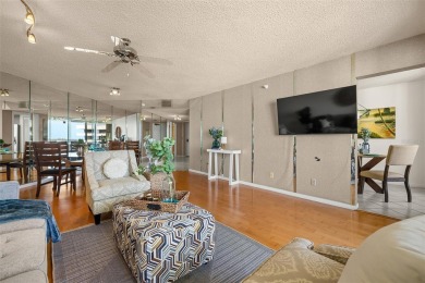 Lush tropical and water views await from this 12th floor condo on Pasadena Yacht and Country Club in Florida - for sale on GolfHomes.com, golf home, golf lot