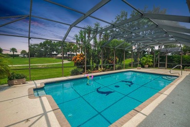 Welcome to this stunning 3/2/2 pool home nestled in sought after on St. Lucie Trail Golf Club in Florida - for sale on GolfHomes.com, golf home, golf lot