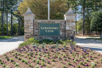 ON THE GOLF COURSE! Located in the heart of sought-after on Governors Club in North Carolina - for sale on GolfHomes.com, golf home, golf lot