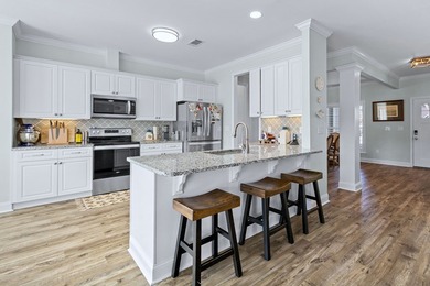 This recently constructed home built in 2020 was built with on Pine Hills Golf and Country Club in Georgia - for sale on GolfHomes.com, golf home, golf lot